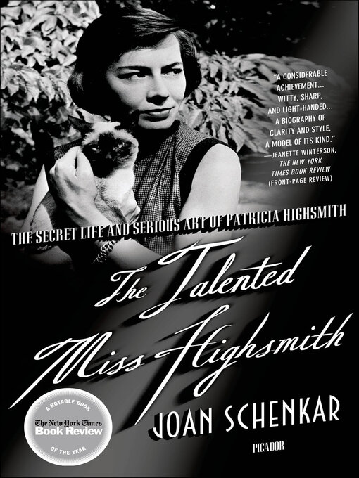 Title details for The Talented Miss Highsmith by Joan Schenkar - Available